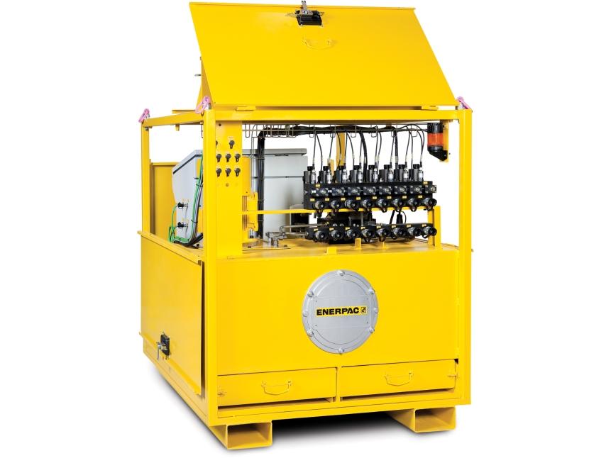 Pompes de levage controle synchronise enerpac