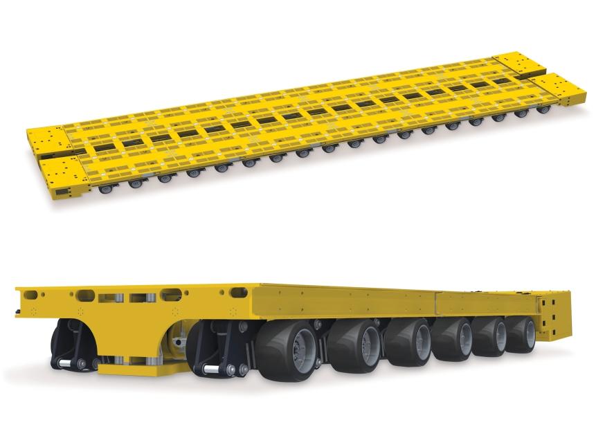 Transporteurs modulaires automoteurs enerpac